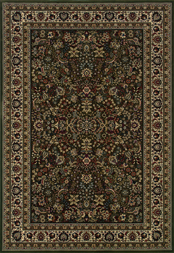 Oriental Weavers Ariana 213g Dark Green Rug | Payless Rugs