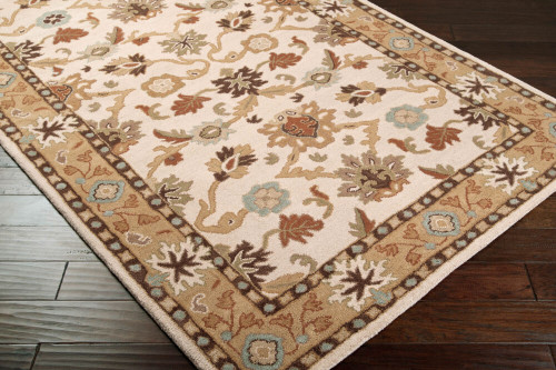 Caesar CAE-1010 Beige Tan Rug by Livabliss