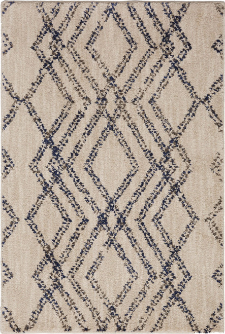 Karastan Cosmopolitan 91220 50139 French Affair Ink Blue Rug