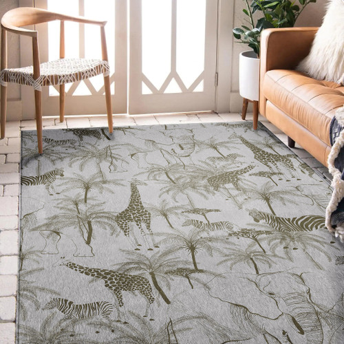 Dalyn Tropics TC7 Grey Rug
