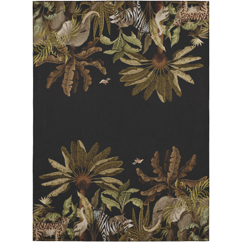 Dalyn Tropics TC8 Black Rug