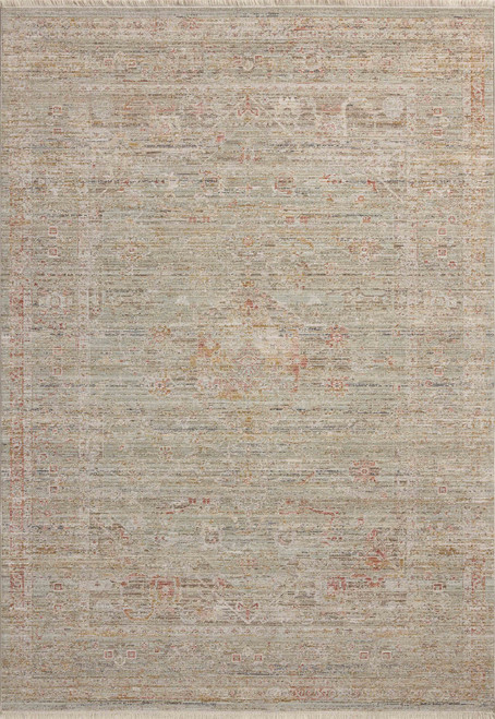 Chris Loves Julia x Loloi Ida IDA-05 Spa Sunrise Rug