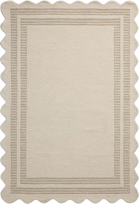 Chris Loves Julia x Loloi Scottie SCO-01 Ivory Grey Rug