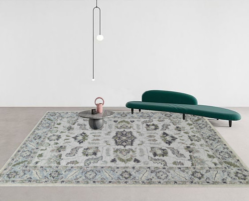 Dynamic Daisy 9083-499 Sage Multi Rug