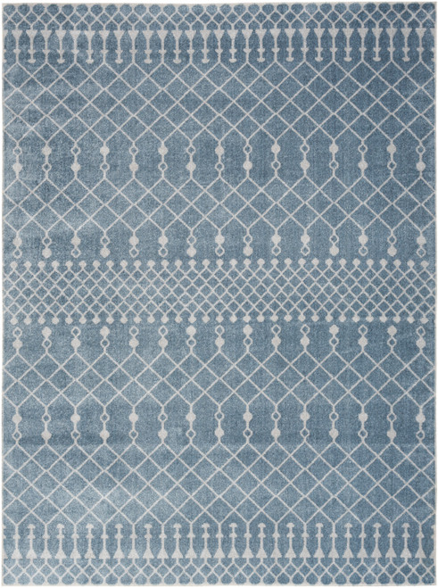 Nourison Home Astra Machine Washable ASW10 Blue Rug