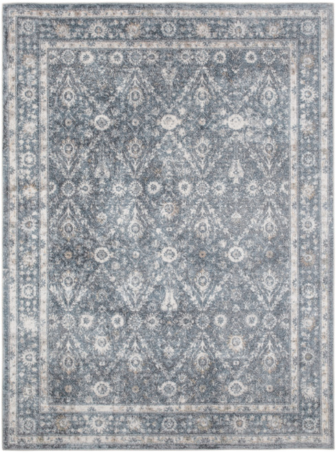 Nourison Home Astra Machine Washable ASW16 Dark Blue Rug