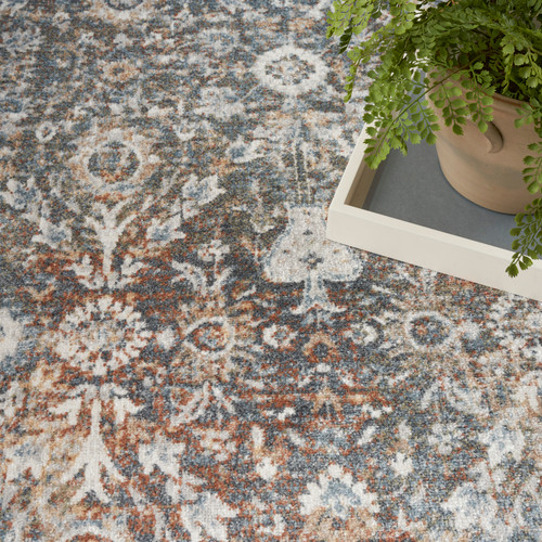 Nourison Home Astra Machine Washable ASW16 Ivory Multicolor Rug