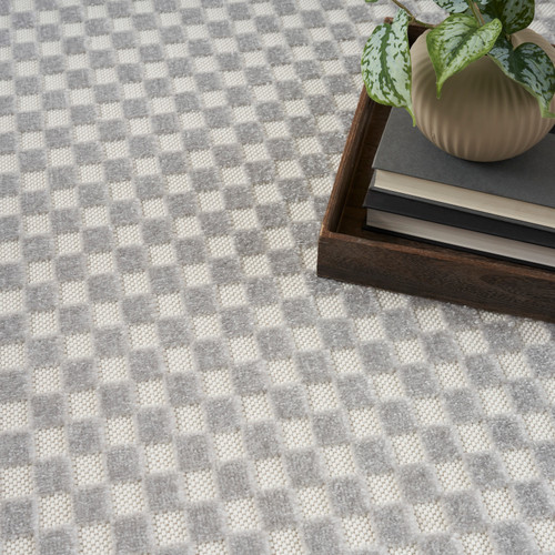 Nourison Home Care Free CAF02 Light Grey Rug