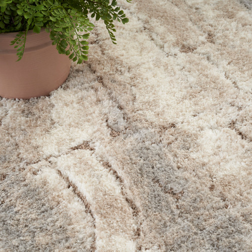 Nourison Home Dreamy Shag DRS09 Ivory Beige Rug