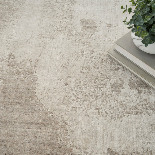 Nourison Home Harmony HAY06 Silver Grey Rug