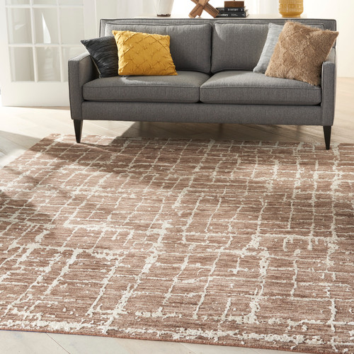 Nourison Home Luna LUN02 Mocha Ivory Rug