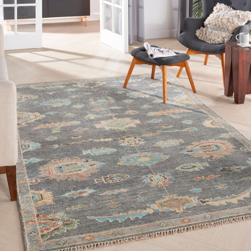 Nourison Home Odessa ODS02 Dark Grey Multicolor Rug