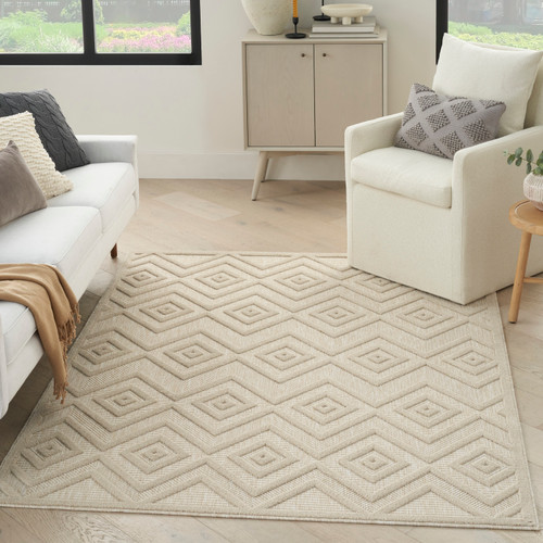 Nourison Home Versatile NRV01 Cream Rug