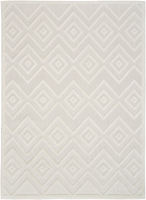 Nourison Home Versatile NRV01 Ivory White Rug