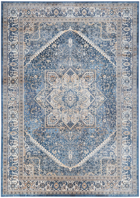 Nourison Home Vintage Home VNH01 Blue Rug