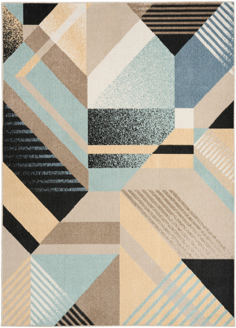 Nourison Home Washable Decor WSD10 Blue Multicolor Rug