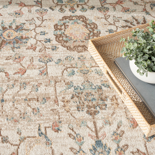 Nourison Home Washable Decor WSD14 Beige Rug