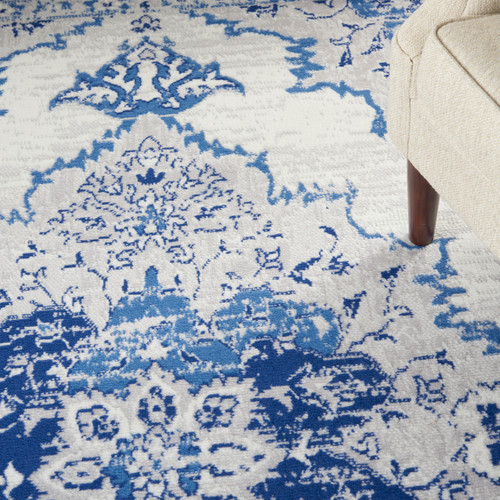 Nourison Home Whimsicle WHS14 Ivory Blue Rug