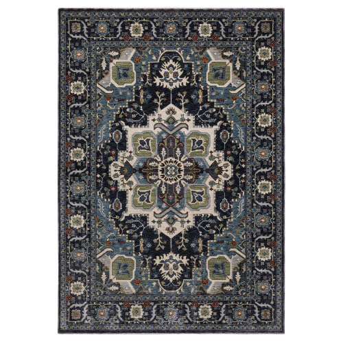 Oriental Weavers Eliana ELI09 Blue Rug
