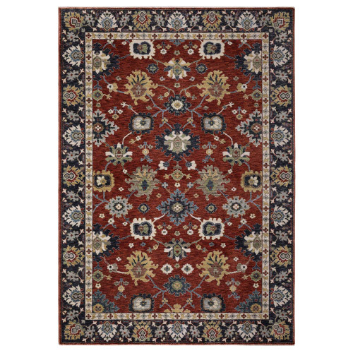 Oriental Weavers Eliana ELI12 Red Rug