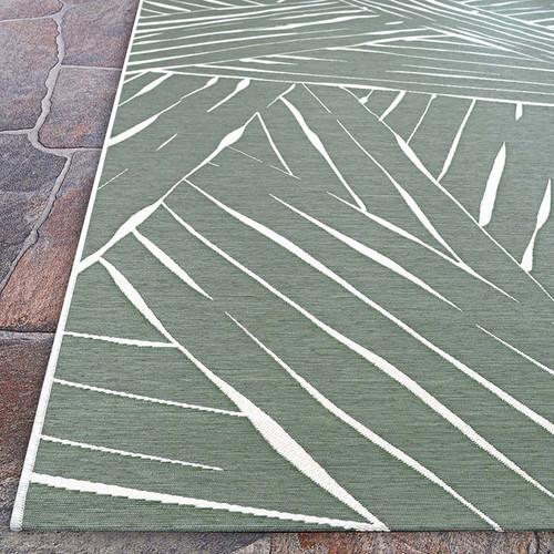 Couristan Dolce 7515 3103 Parquet Fern Rug