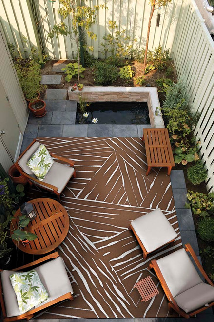 Couristan Dolce 7515 4104 Parquet Amber Rug