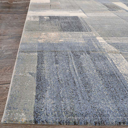 Couristan Easton 6389 5782 Shadows Blue Ash Rug