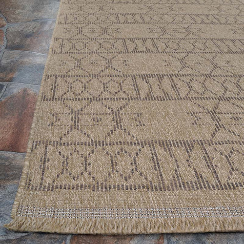 Couristan Naturalistic 3704 1001 Adobe Natural Brown Rug
