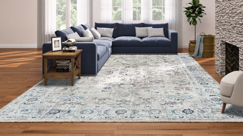Couristan Nostalgia Ns03 1502 Garden Palace Antique Cream Rug