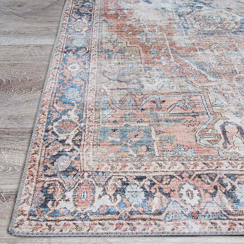 Couristan Pasha 5085 5040 Antique Kashan Rust Rug