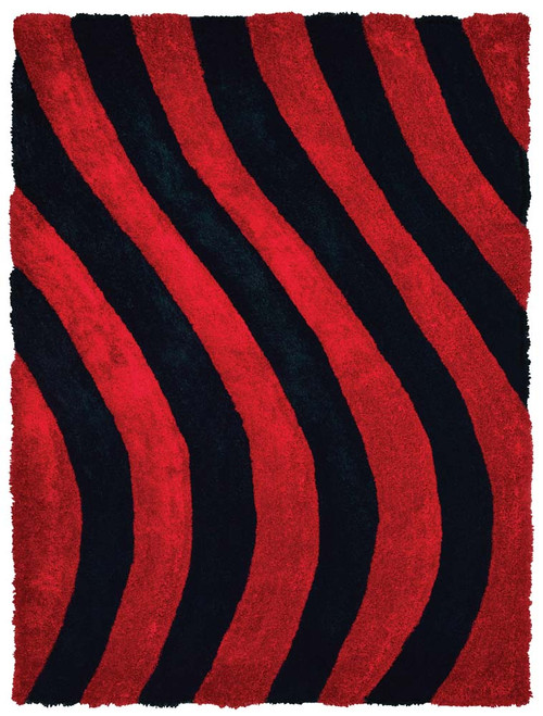 United Weavers Finesse 2100 21630 Streamer Red Rug