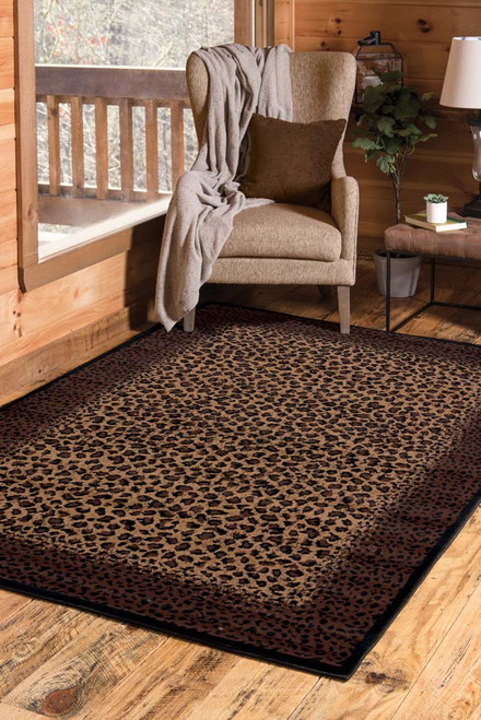United Weavers Legends 910 4050 Leopard Skin Multi Rug