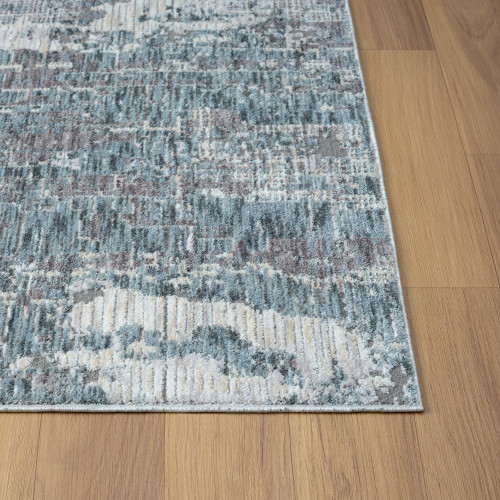 LR Home Allure 82464 Gray Blue Rug