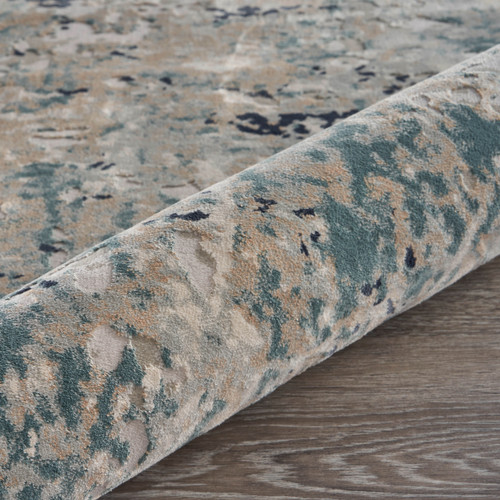 LR Home Imagine 81513 Gray Blue Taupe Cream Rug