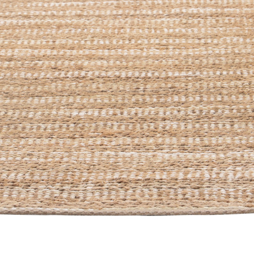 LR Home Natural Fiber 03302 Cream Ivory Rug
