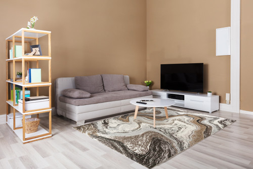 Dynamic Eclipse 63436 9283 Cream Mocha Rug