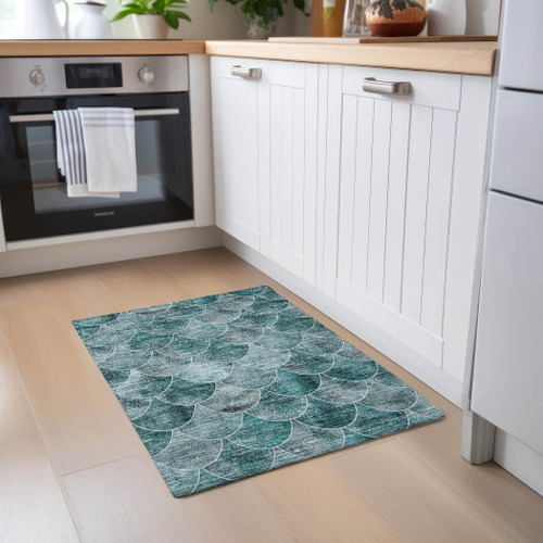 Addison Chantille ACN594 Teal Rug