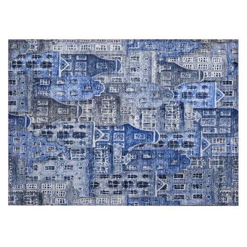 Addison Chantille ACN600 Blue Rug