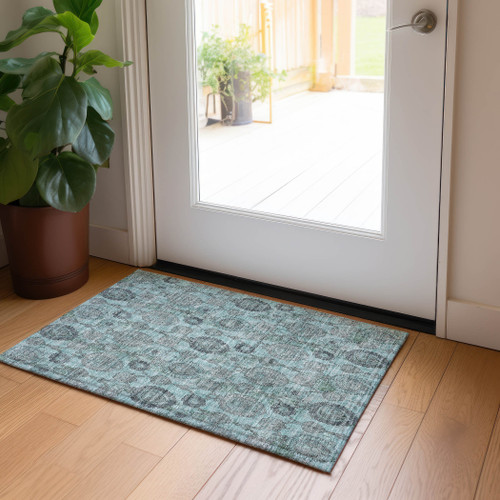 Addison Chantille ACN821 Turquoise Rug