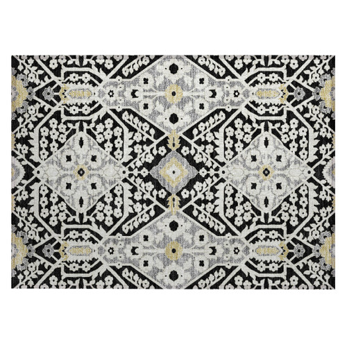 Addison Chantille ACN863 Black Rug
