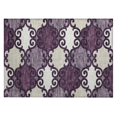 Addison Chantille ACN883 Eggplant Rug