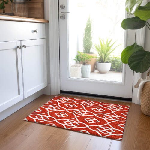 Addison Chantille ACN884 Red Rug