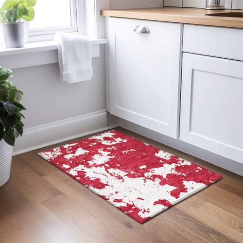 Addison Chantille ACN897 Red Rug