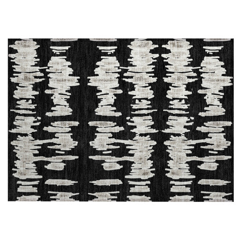 Addison Chantille ACN905 Black Rug