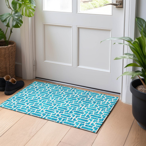 Addison Chantille ACN916 Turquoise Rug