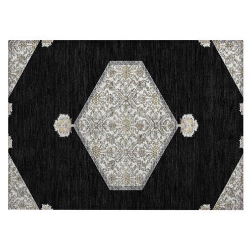 Addison Chantille ACN1011 Black Rug