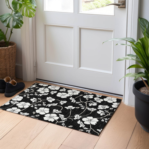 Addison Chantille ACN1032 Black Rug