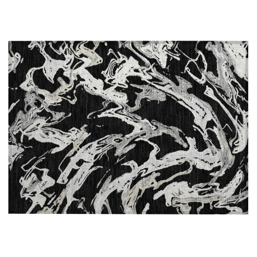 Addison Chantille ACN1035 Black Rug