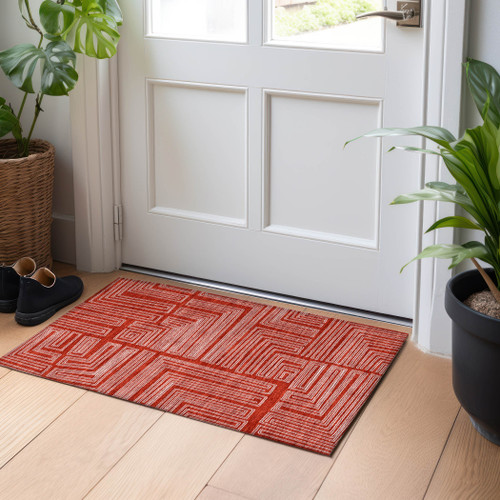 Addison Chantille ACN1045 Red Rug