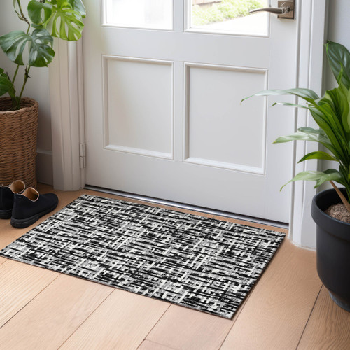 Addison Chantille ACN1059 Black Rug